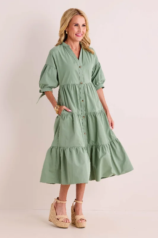 Ainsley Dress- Olive