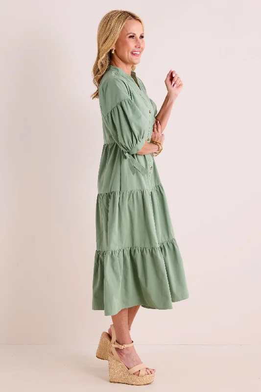 Ainsley Dress- Olive