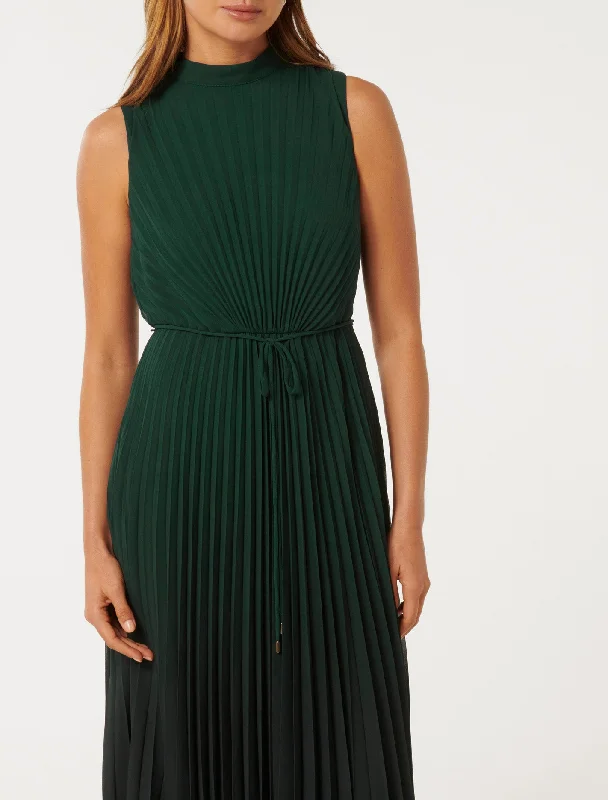 Phillipa Pleated Midi Dress