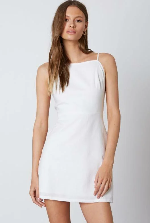 Anastasia White Mini Dress