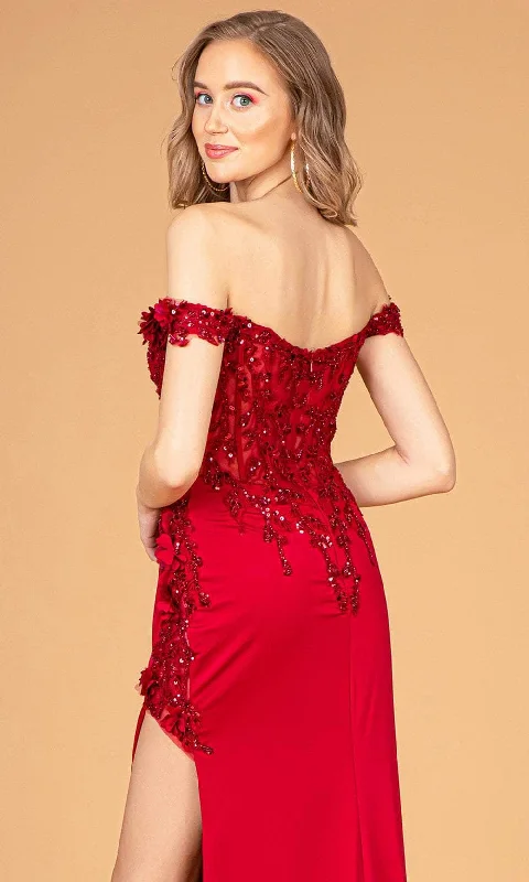 Elizabeth K GL3082 - Corset Bodice Prom Gown