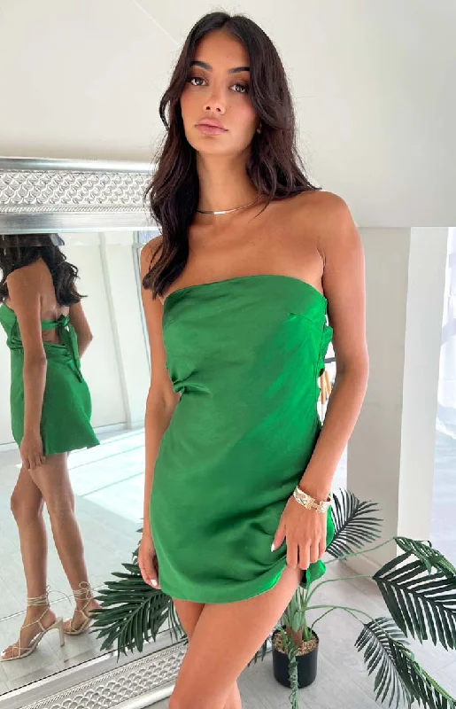 Ellie Emerald Mini Dress