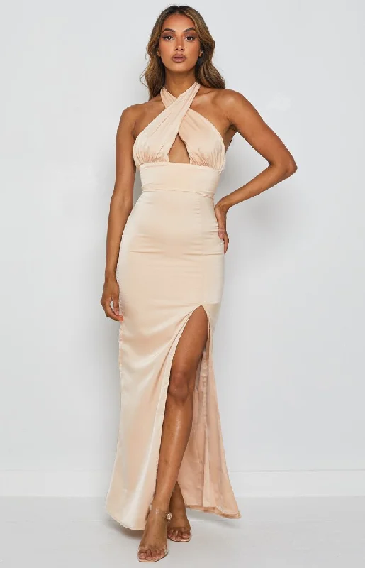 Higher Love Formal Dress Champagne