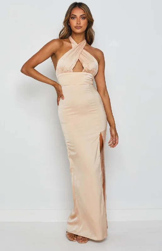 Higher Love Formal Dress Champagne