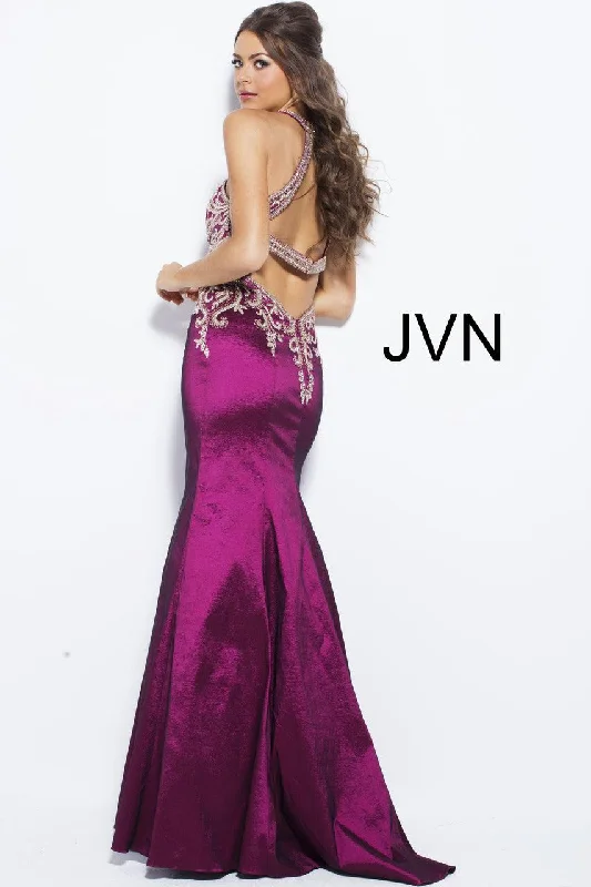 Jovani 41685 Halter Long Mermaid Dress