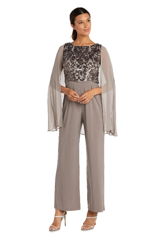 R&M Richards 7539 Capelet Jumpsuit Sale