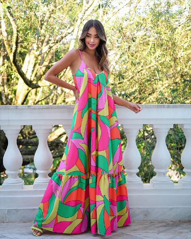 Tropical Vibes Maxi Dress