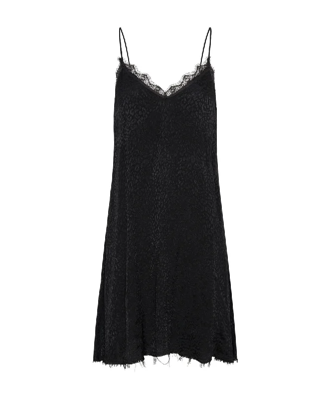 BLACK ANGEL DELIRIOUS SLIP DRESS