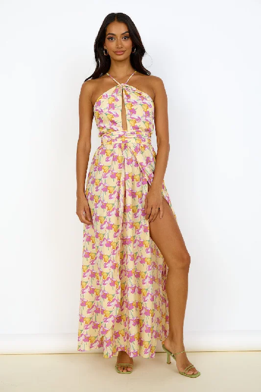 Celestial Dreams Maxi Dress Floral