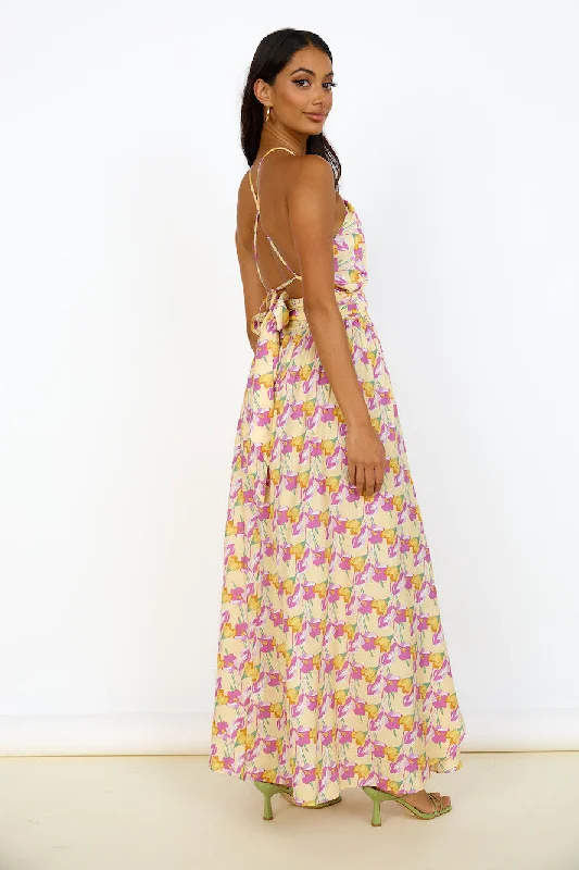 Celestial Dreams Maxi Dress Floral