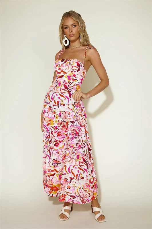 Dinner Date Maxi Dress Floral