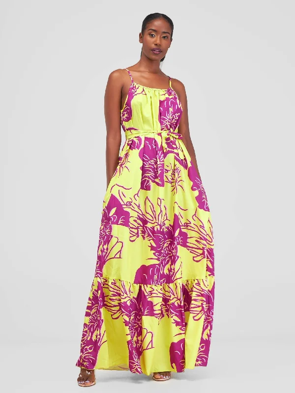 Stylish Sisters Maxi Dress - Purple