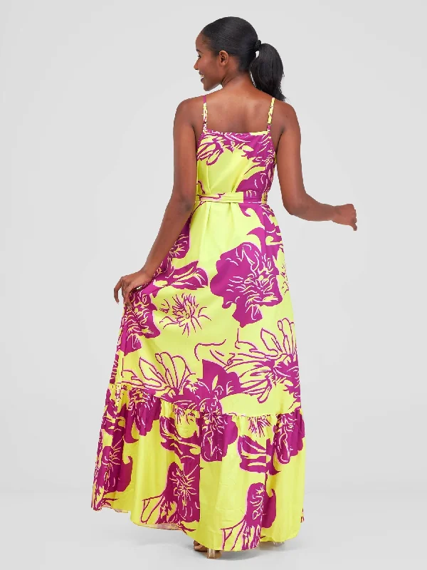 Stylish Sisters Maxi Dress - Purple