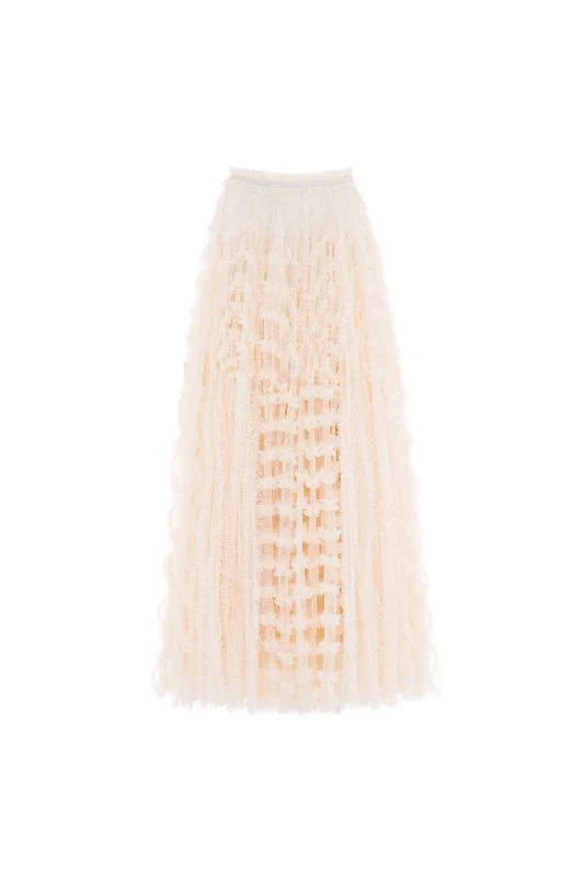 Florence Ruffle Ankle Skirt