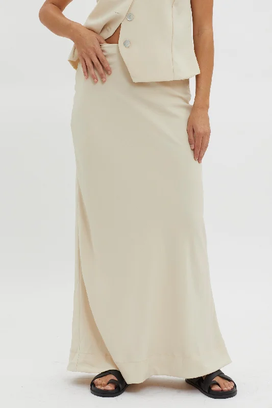 Philomena Midi Skirt Oat