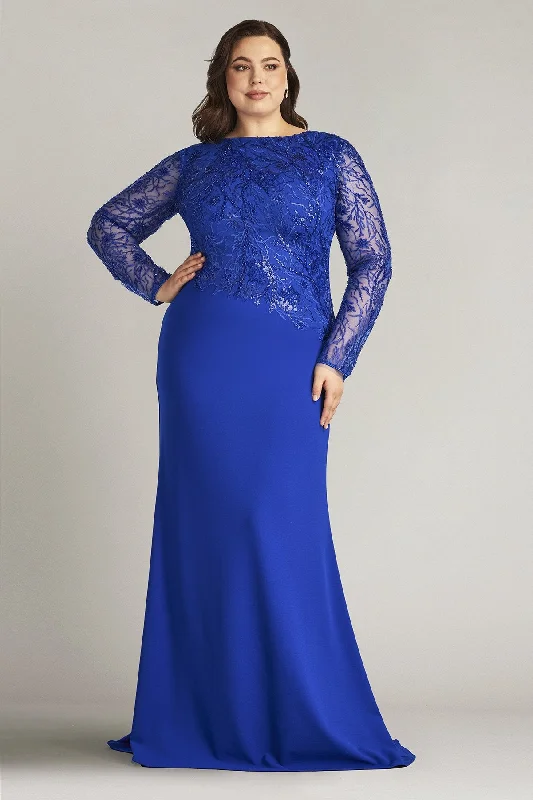 Your Wallet Will Thank You!Tadashi Shoji CDN16206LXYQ Long Sleeve Formal Beaded Plus Size Dress Your Wallet Will Thank You!Tadashi Shoji CDN16206LXYQ Long Sleeve Formal Beaded Plus Size Dress